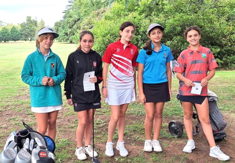 Golf: Atlético 9 de Julio participó en torneo de FENOBA