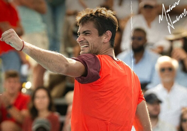 Mariano Navone Campeón: prueba superada en canchas rápidas