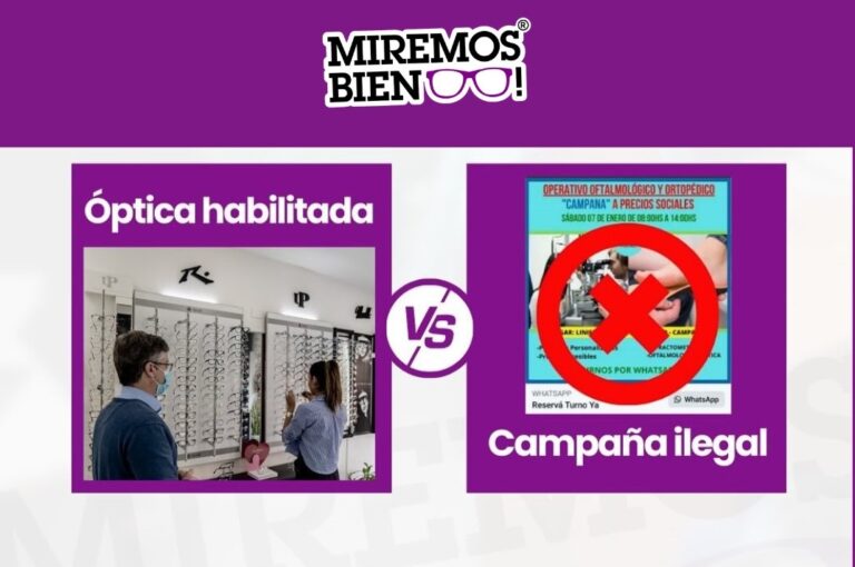 Cuidado con las “ofertas virales” de anteojos en redes