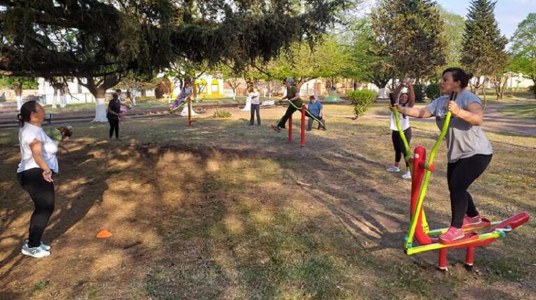 Programa Aeróbico: en distintos espacios