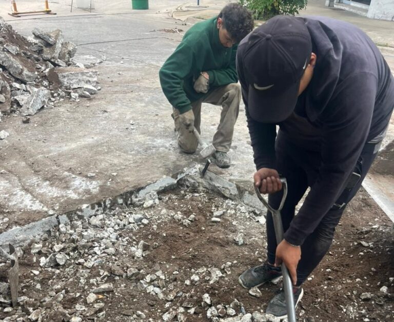 Calle San Juan: circular con precaución