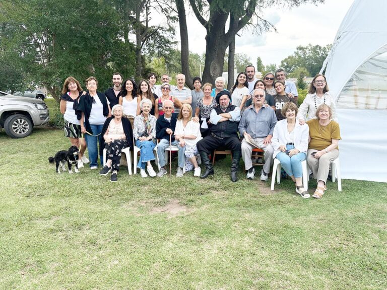 Emotivo encuentro de la Familia Aliandri