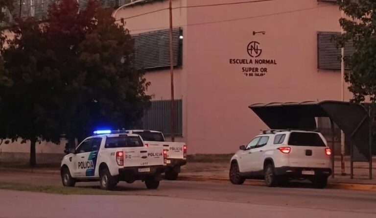 Amenazas en cuatro escuelas: intervino la Policía