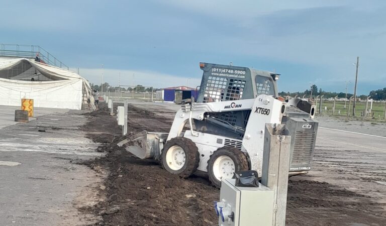 Autódromo de 9 de Julio: el Automomoto Club sigue adelante con las obras