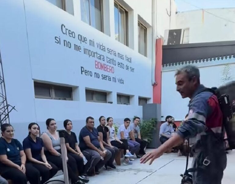 Capacitaciones de Bomberos Voluntarios