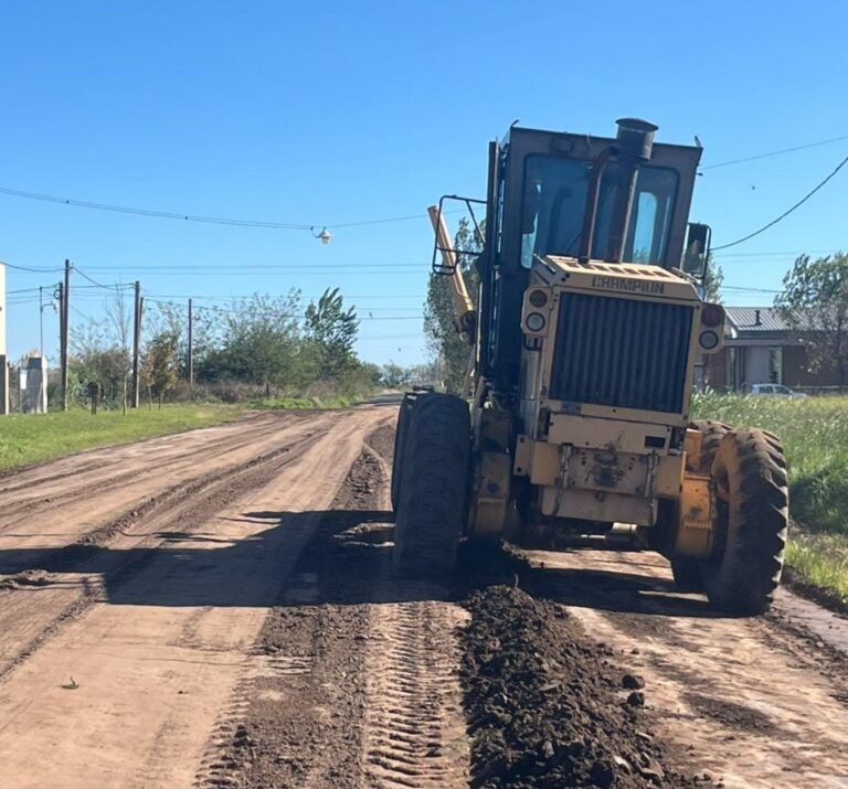 Calles: trabajos de perfilado y nivelado