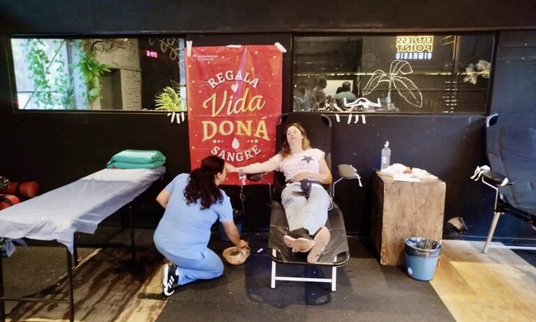Saldo positivo de la Colecta de Sangre en Fitness Point