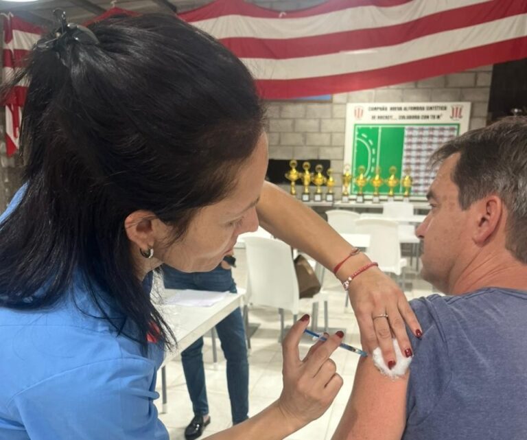 Fiebre Hemorrágica: vacunaron más de 50 personas