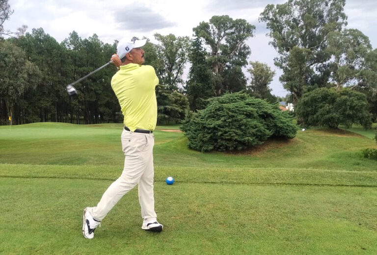 Golf en Río Cuarto: excelente desempeño de Claudio Roldán