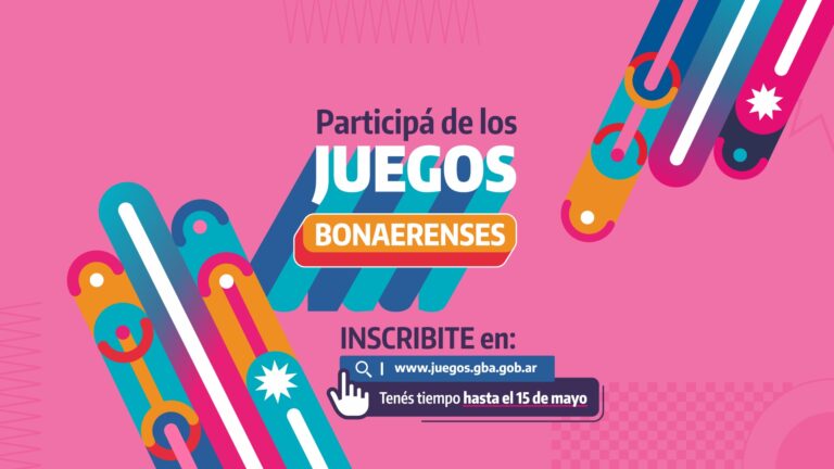 Juegos Bonaerenses: invitan a participar de una nueva edición