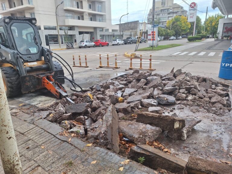 San Martín y Robbio: precaución al circular