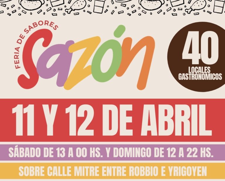 Con expectativa, 9 de Julio se prepara para “Sazón”