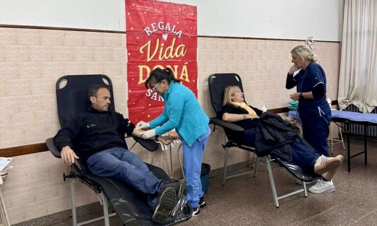 Colegio Marianista San Agustín: Colecta de Sangre con 45 donantes