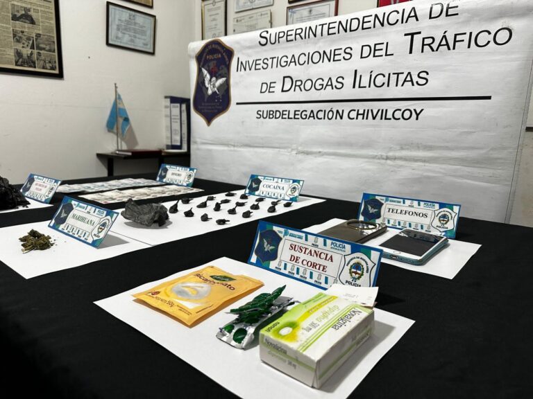 Drogas: secuestro y aprehensiones