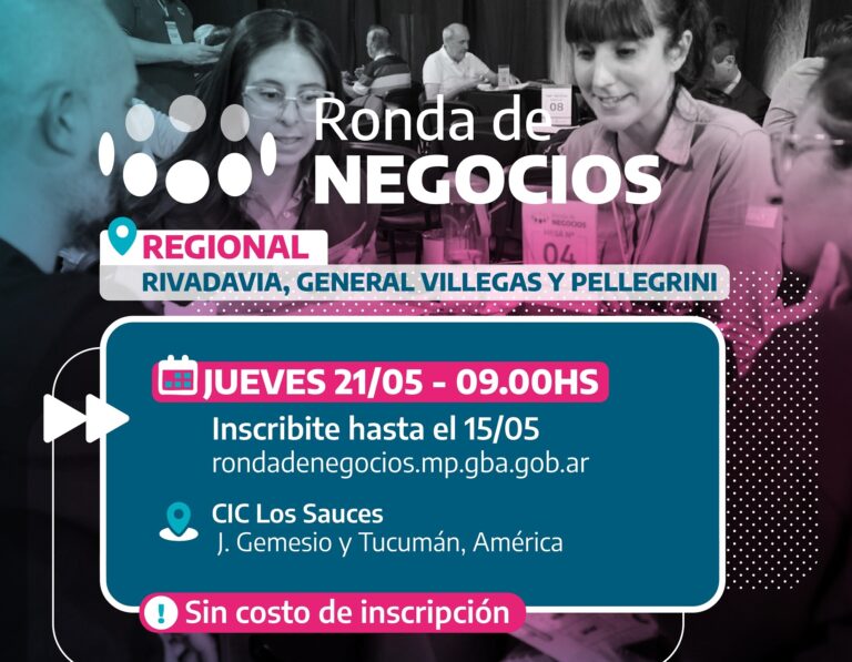 Inscripción abierta: la Provincia invita a una Ronda de Negocios en América