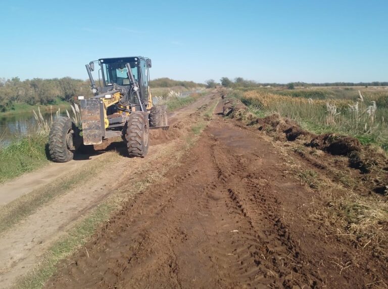 Vialidad Rural: trabajos realizados en el distrito
