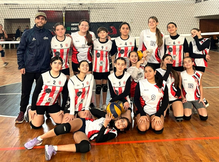 Atlético 9 de de Julio participa en las divisiones inferiores de Voley