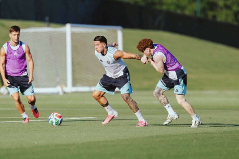 Mundial: Argentina se entrena en Kansas