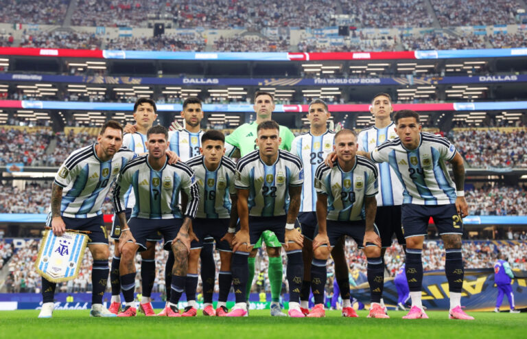 Mundial 2026: Argentina se aseguró el primer puesto