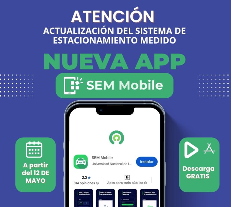 Estacionamiento medido: nueva aplicación