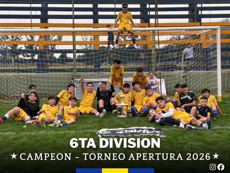 Divisiones Inferiores: Once Tigres ganó el Apertura en 6ta