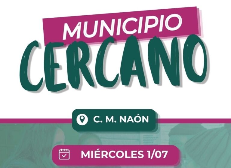 Este miércoles 1ro de julio, Naón recibirá a “Municipio Cercano”