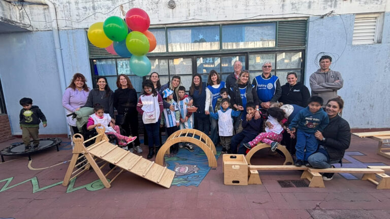 La Escuela Especial recibió elementos donados por Rotary Club
