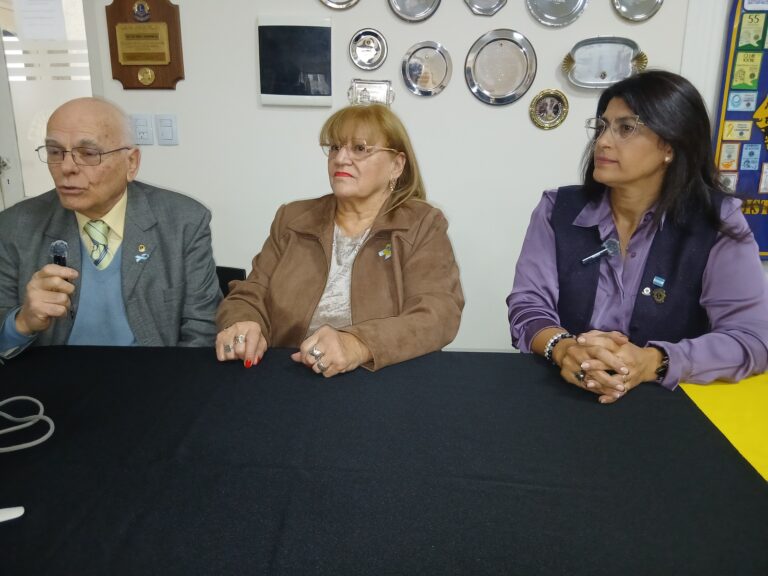 Marta Brizzi asumió la presidencia del Club de Leones de 9 de Julio
