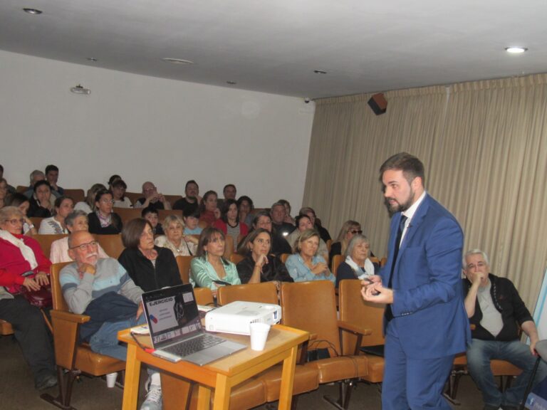 La importancia de hacer controles «Corazón y deporte», una charla para concientizar