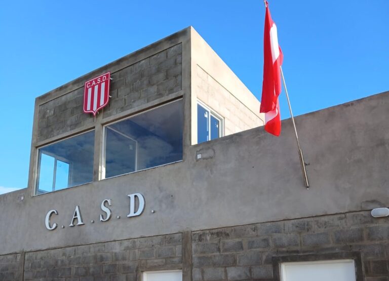 El Club Atlético y Social Dudignac inauguró obras: vestuarios y cabina de transmisión