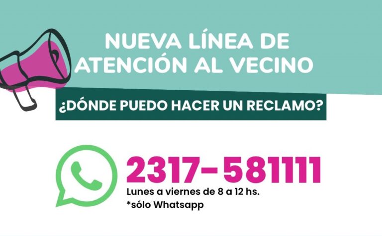 Reclamos vecinales: líneas de atención