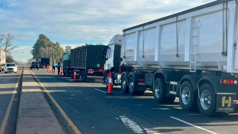 En Ruta 65 realizan controles de carga