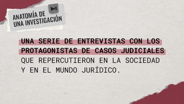 “Anatomía de una investigación”, una nueva serie audiovisual sobre casos reales