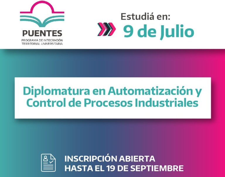 Nueva carrera: Automatización y Control de Procesos Industriales de la UNGS, abrió la inscripción