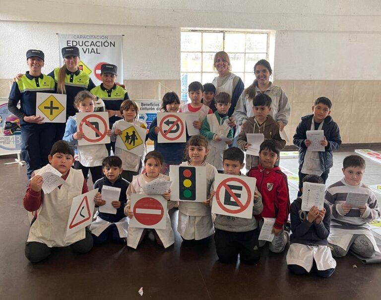Educación Vial: charlas en escuelas