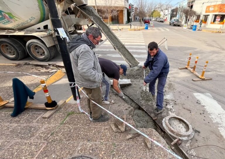 Ochavas: siguen los trabajos de mejoras