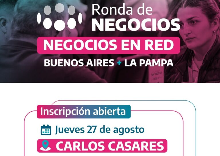 Invitan a la Ronda Interprovincial de Negocios a realizarse en Carlos Casares